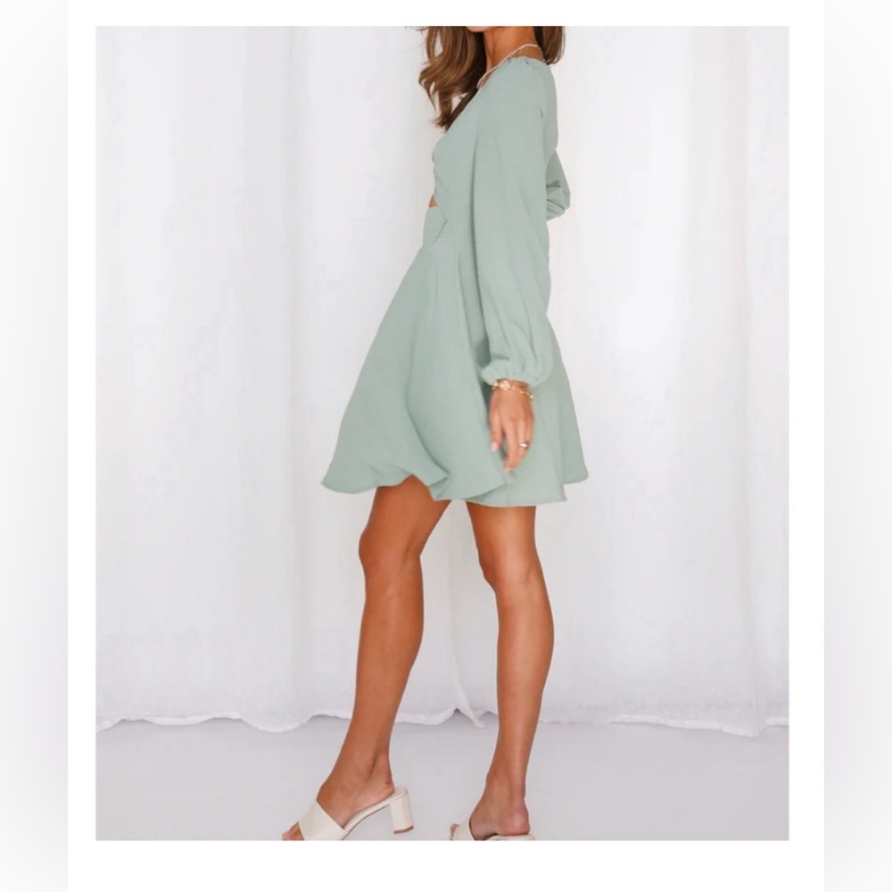 Sweet Perfume Dress Sage (S) Never Worn! NWT